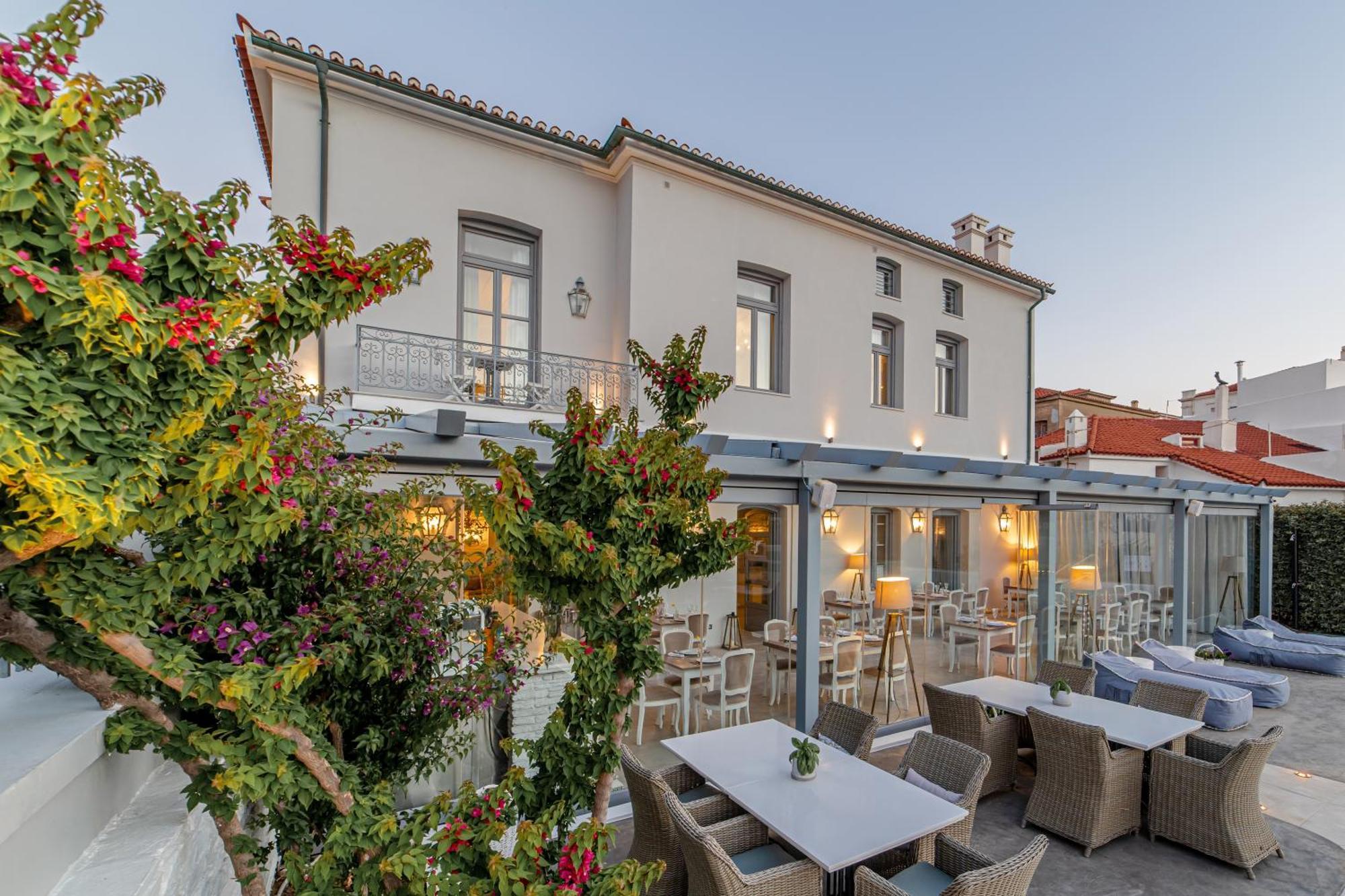 Micra Anglia Boutique Hotel & Spa Andros Town Ngoại thất bức ảnh