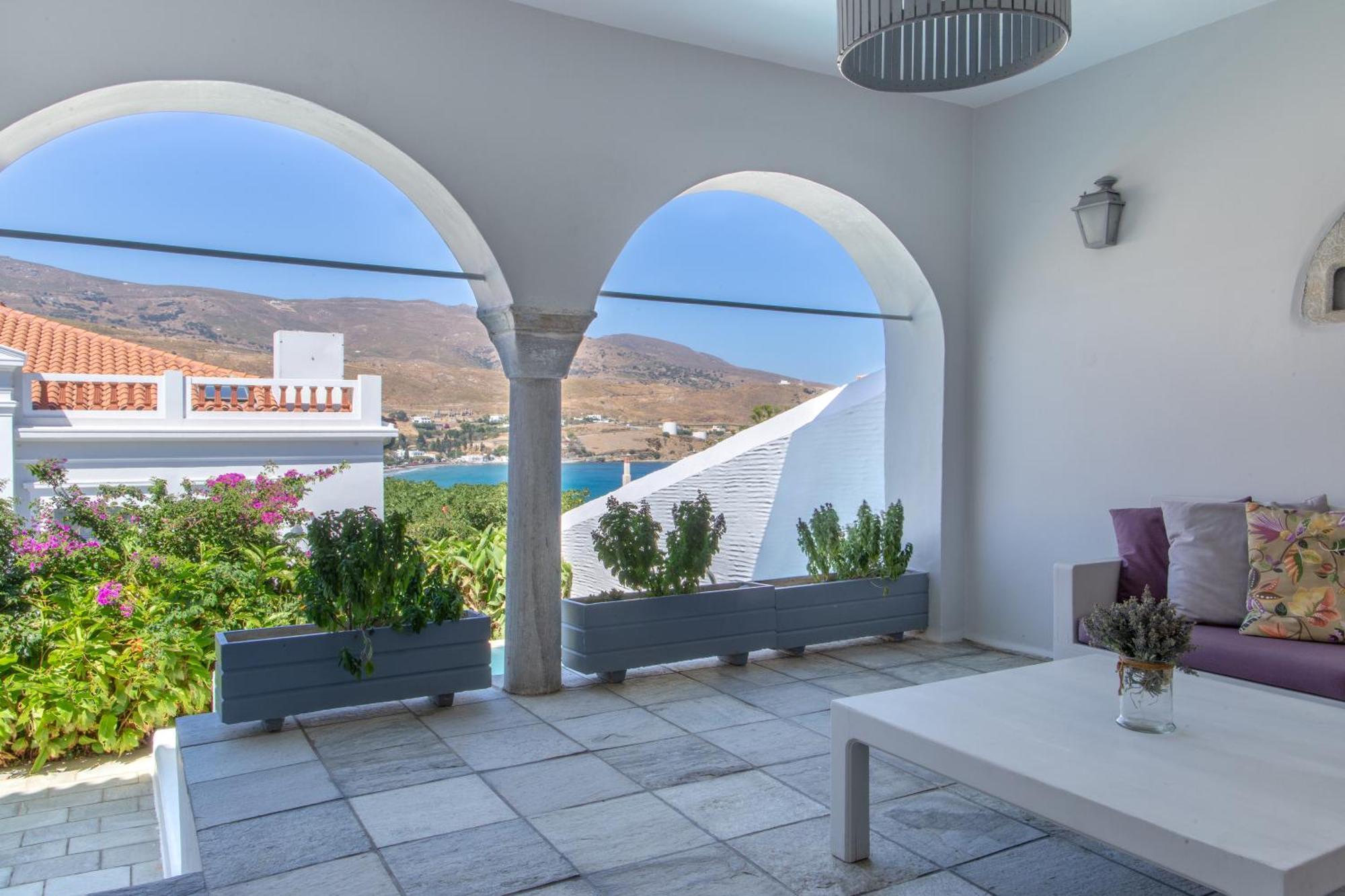 Micra Anglia Boutique Hotel & Spa Andros Town Ngoại thất bức ảnh